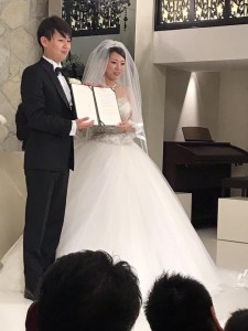 結婚式８