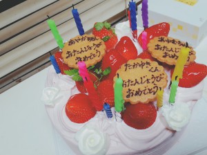 ケーキ誕生日