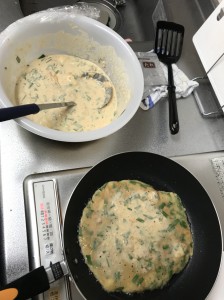 ちぢみ焼く